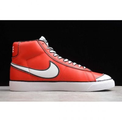 Nike Blazer Mid '77 Vintage Cola Kırmızı / Siyah Kaykay Ayakkabı Türkiye - 591Y91OO